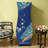 Dark Blue Vase-Shaped Accent Chest with 6 Drawers