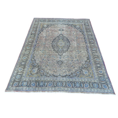 Tapis oriental turc rétro noué à la main 9 pi 8 po x 12 pi 2 po 14C834BA2E4C4FE1834025F3E104A566