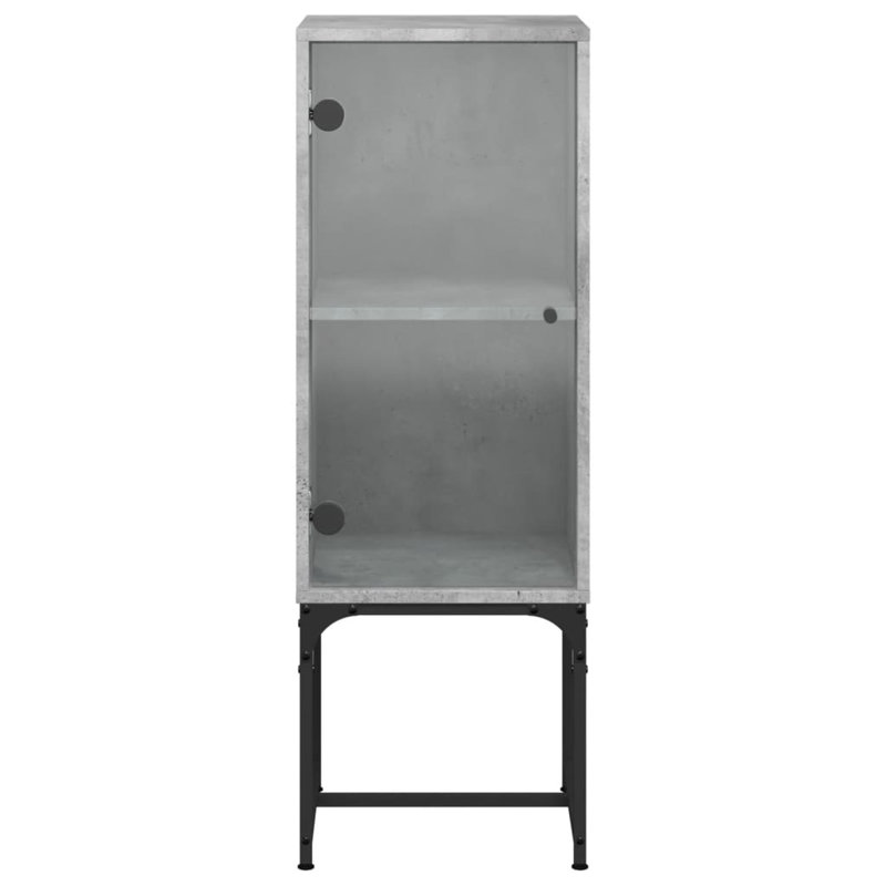 Gosson Display Cabinet, Concrete Grey