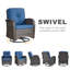 Dinjar Wicker 2 - Person Patio Conversation Set with Cushions-88407819