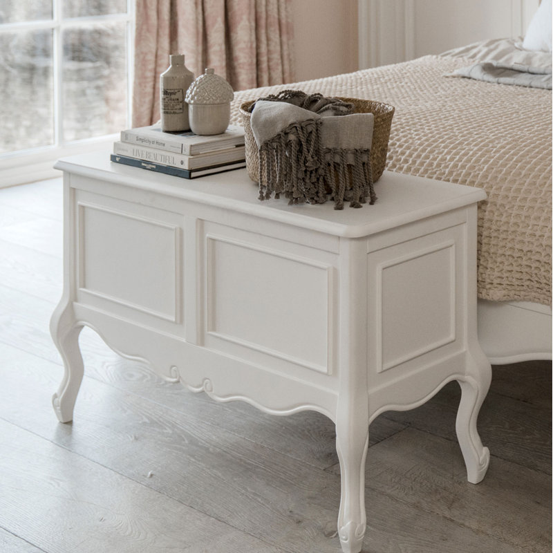 Elizalde Blanket Chest, White