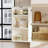55'' W 3-Drawer TV Stand Media Center & Sideboard With Glass Doors