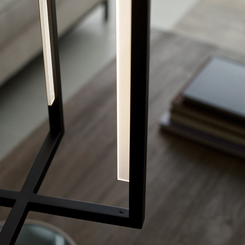 Kenway 1 - Light LED Pendant, Nightshade Black
