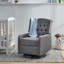 Manual Recliner Chair With 360-Degree Swivel