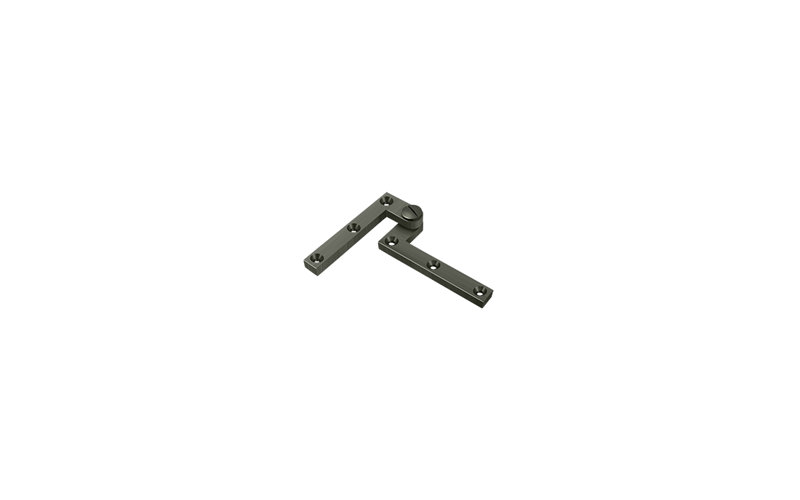 Deltana PH60U15A 4-3/8" x 5/8" x 1-7/8" Hinge in Antique Nickel Pair, Antique Nickel