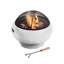 Round Concrete Wood Burning Smokeless
