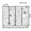 Paravent floral tropical-1159258813
