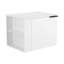 Ensemble de meuble-lavabo de salle de bain 24 po pour grand espace, ensemble d'armoires de salle de bain moderne, ensemble d'armoires de salle de bain sans lavabo, blanc (composable)-52070006