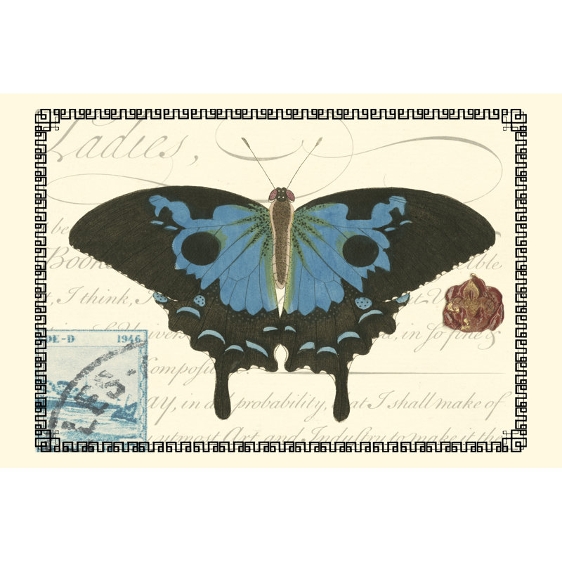 Prose papillon III, H 20 po x l 30 po x P 1,25 po