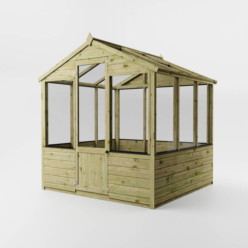 Mercia 6 x 6ft Traditional Greenhouse, No