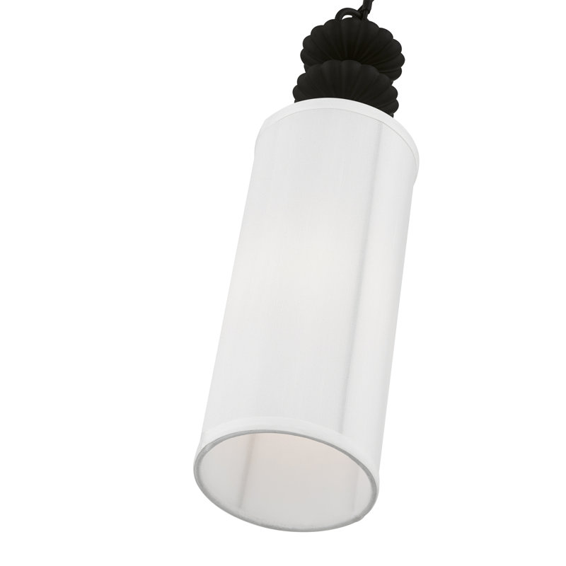 Sampson 1 - Light Shaded Pendant, Black