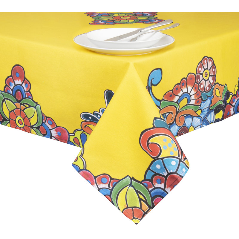 Excelsa tablecloth Acapulco cotton 140x240 cm multicolor
