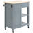 Rolling Kitchen Island with Storage