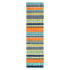 Tapis d'intérieur / extérieur géométrique Duxbury - orange / bleu marine / vert-69986545