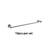 Windsor 24.5 " 1 - Bar Wall Towel Bar