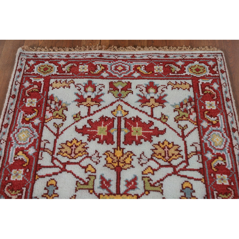 Tapis indien bleu clair 3 x 5