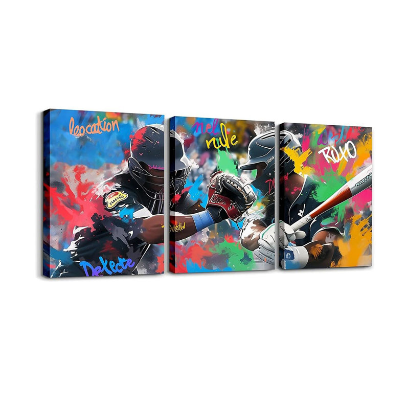 3 Piece Wrapped Canvas Print