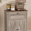 Armoire grise avec tiroir Gray Farmhouse