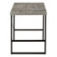 Rectangular Writing Desk, Computer Desk, Office Desk With Metal Base-1663853344