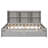 Bed With Side Bookcasedrawers,