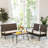 4 - Person Patio Conversation Set with Cushions