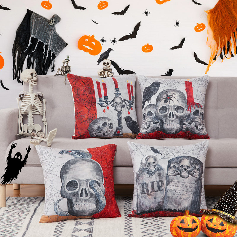 Housse de coussin d'Halloween