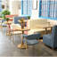 Banc rembourré simple en similicuir-101300772