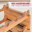 Prater 36 bouteilles en bois