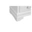 Table de chevet traditionnelle blanche intemporelle