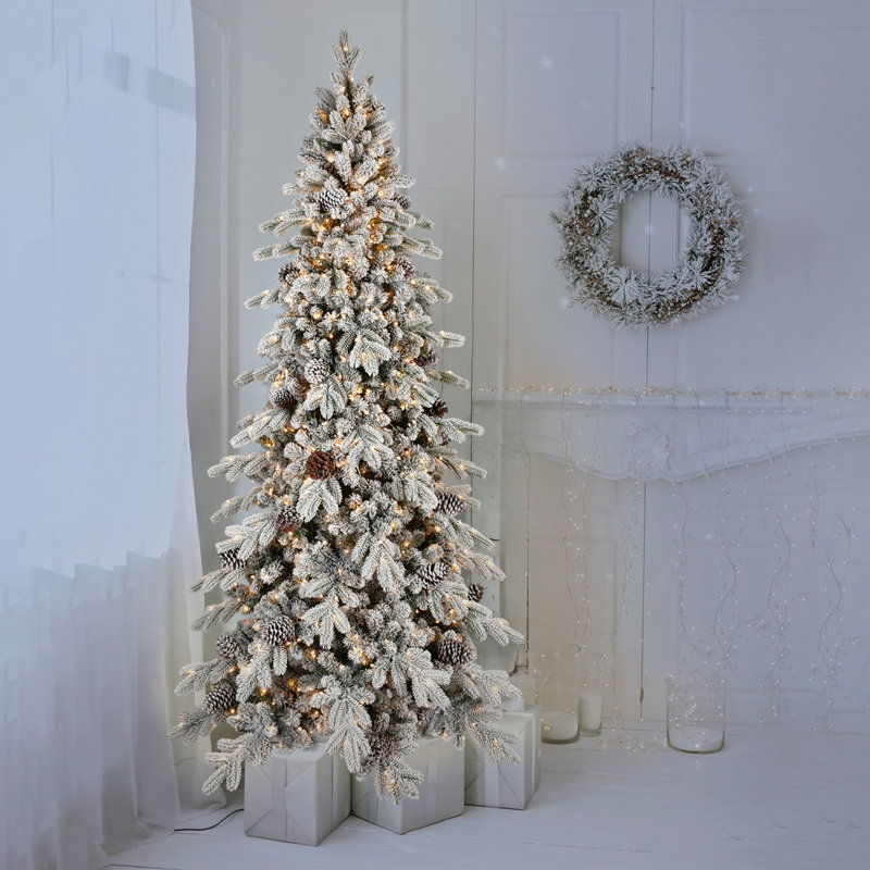 Arbre de Noël 6 pi avec lumières DEL, 6'
