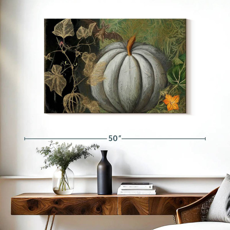 Yarlin Fresh Pumpkin, 26" H x 39" W