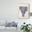 «Festival Elephant I» par Chariklia Zarris, reproduction d'art graphique sur toile-522964942