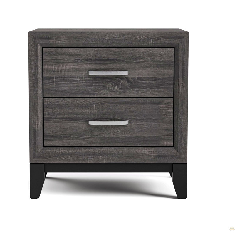 Table de chevet 1Pc, Gris