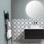Marmette 8" x 8" Porcelain Stone Look Wall & Floor Tile