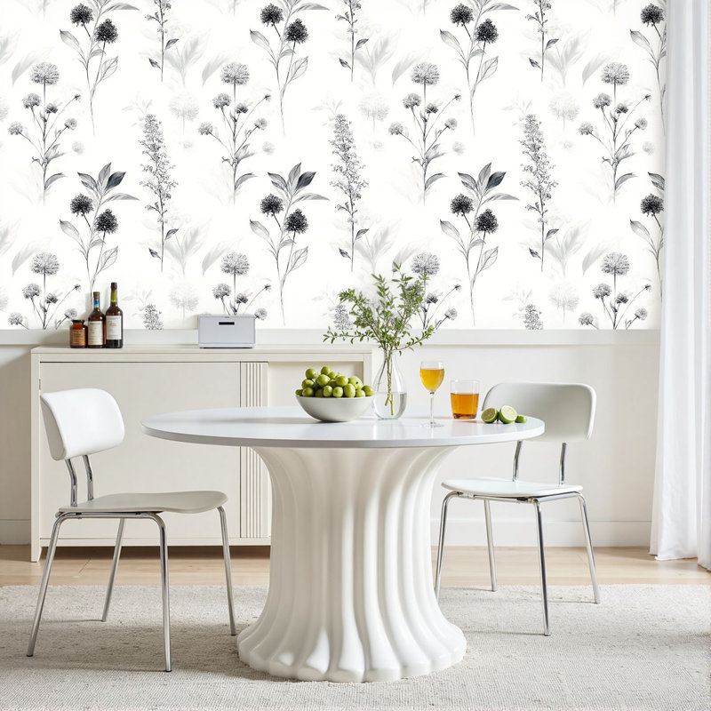Papier peint auto-adhésif Boho Farmhouse, 117.96" L x 23.6" W