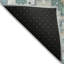Tapis bleu sarcelle lavable à la machine intérieur / extérieur Xhevrie-112127711