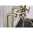 Kingston Brass Kingston Three-Handle 2-Hole Freestanding Clawfoot Tub Faucet Package with Supply Line and Stop Valve-54357538