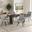 Modern Dining Chairs 54.8*46.9*83.2cm Tech Fabric Upholstery with Stylish Design Sofa-Level Cushioning Pet-Friendly Durable Scratch Resistant for Kitchen Dining Room or Home Office-1022161957-1022161979