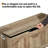 39 inch Grey Wooden Storage Bench with Safety Hinge Modern Shoe Organizer Chest Large Capacity Storage Cabinet for Living Room Bedroom-1510223482