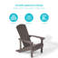 Chaise Adirondack en plastique Armenio-1935180516