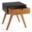 Table de bout en bois massif avec rangement Orana-1044695439