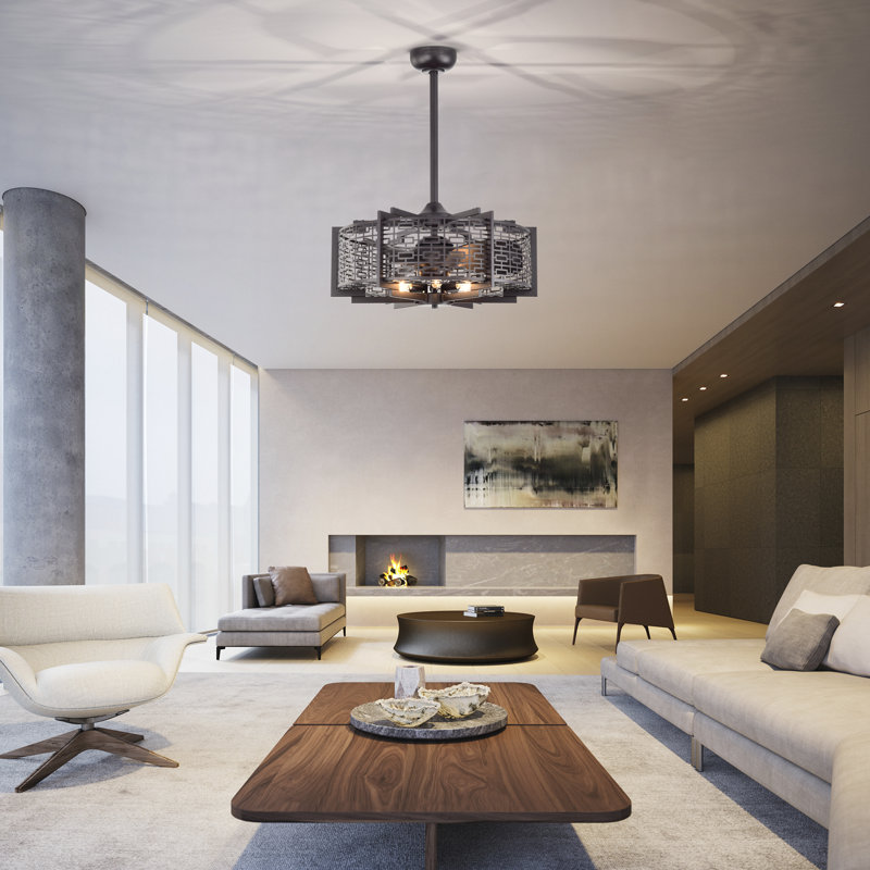 19'' Ceiling Fan with Light Kit