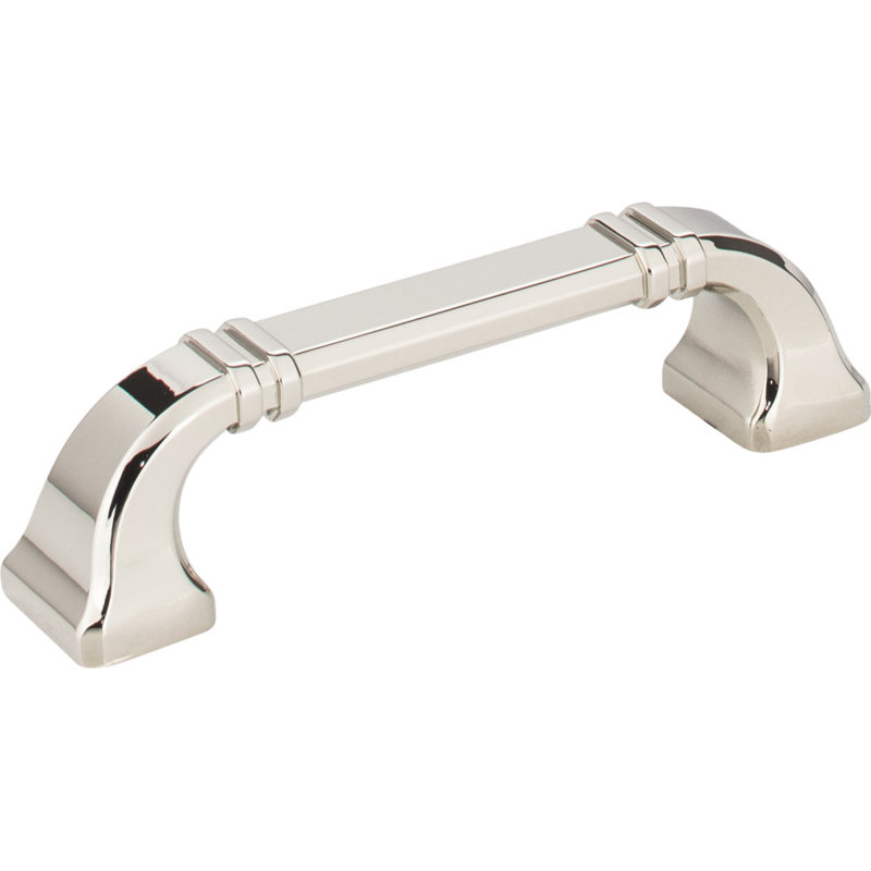 Ella Bar Pull, 12", Polished Nickel