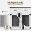 Meuble de rangement pour chien en bois Tucker Murphy Pet ™