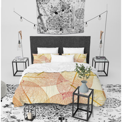 Autumn Leaves Polyester Comforter
