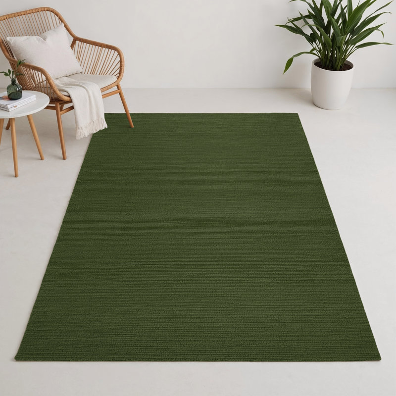 Tapis vert uni intérieur et extérieur, Rectangle 9' x 12'