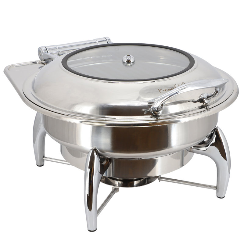 Réchaud / Chauffe-plats professionnel en acier inoxydable de 6,3 pintes Latitude Run®