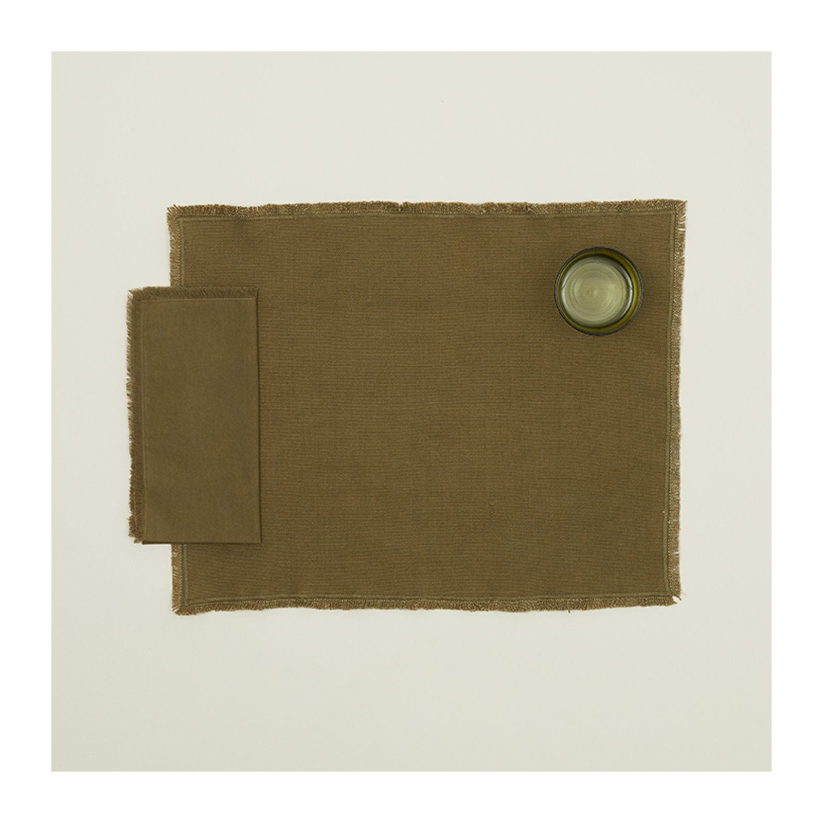 Shanice Essential Dinner Napkin, Olive