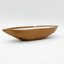 Unscented Novelty Candle with Solid Wood Holder