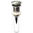 Pop-Up Bathroom Sink Drain Stopper with No Overflow-15858031